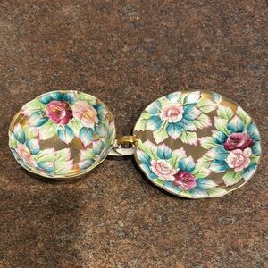 Vintage teacup and saucer.  Made in OccupiedJapan.